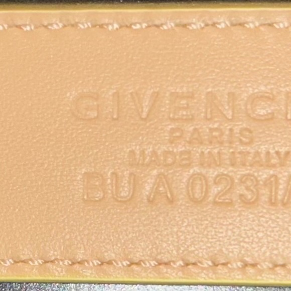 GIVENCHY G Chain Reversible Leather Belt main image 6